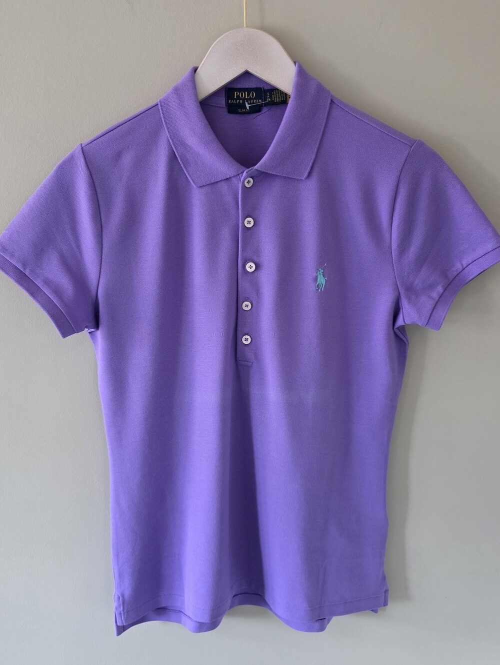 NWOT Polo Ralph Lauren S Old Money Quiet Luxury Country Club Preppy Slim Polo - Picture 14 of 14